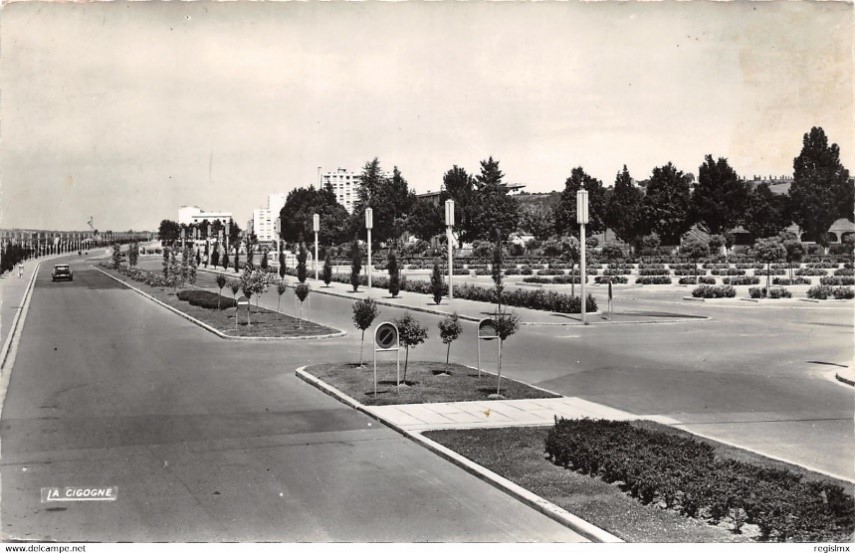 Boulevard de Lattre-de-Tassigny - milieu du 20ème siècle. Editions La Cigogne
