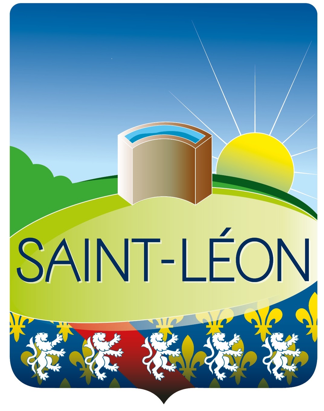 Logo commune de Saint-Léon